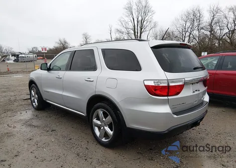 2011 Dodge Durango Citadel from USA, damaged, VIN 1D4RE5GG2BC667889